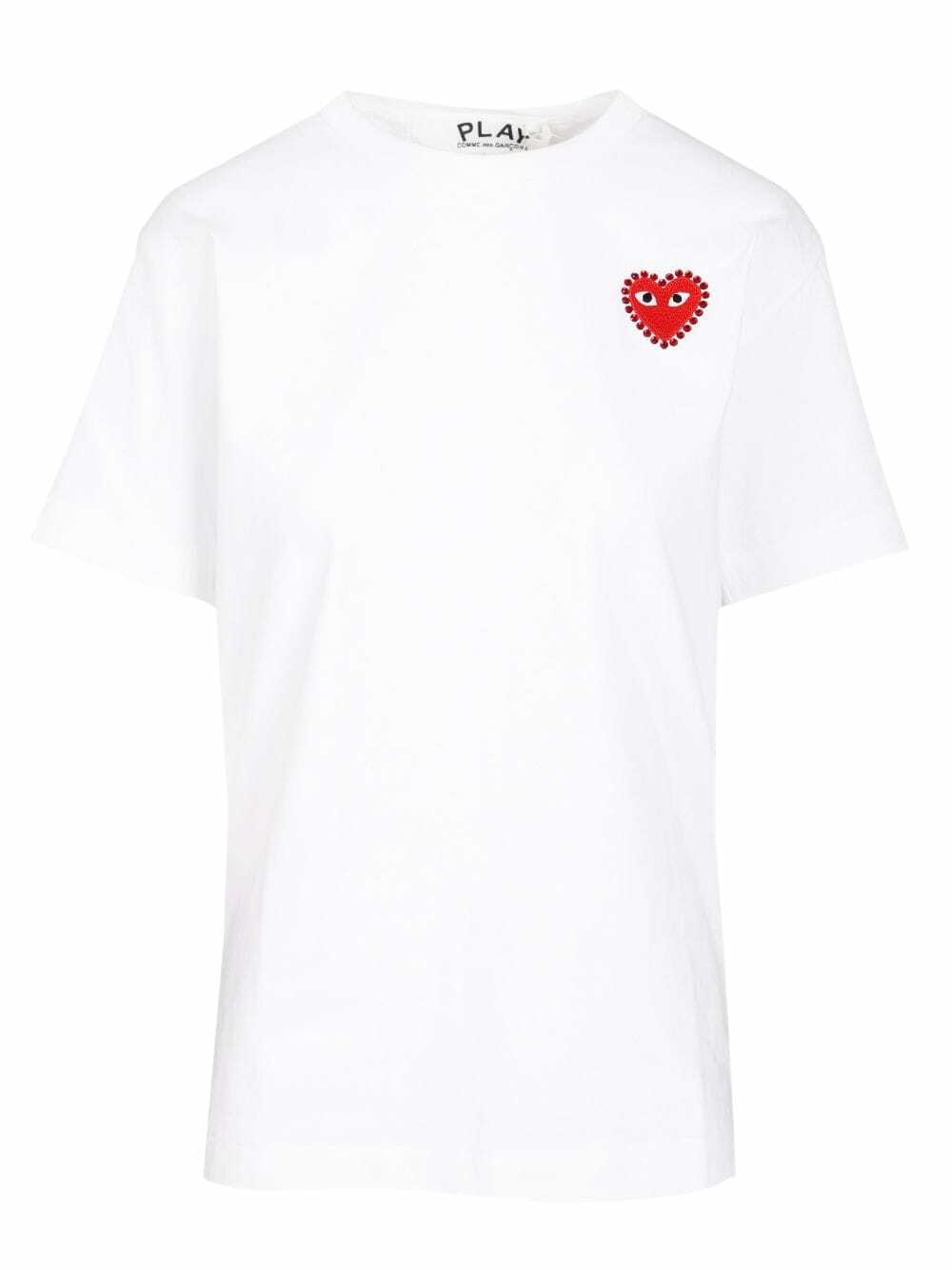 Comme des Garçons Play Red Heart T-shirt