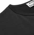 Acne Studios - Niagara Cotton-Jersey T-Shirt - Men - Black