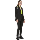 Versus Black Skinny Logo Trousers