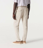 Brunello Cucinelli Linen slim pants