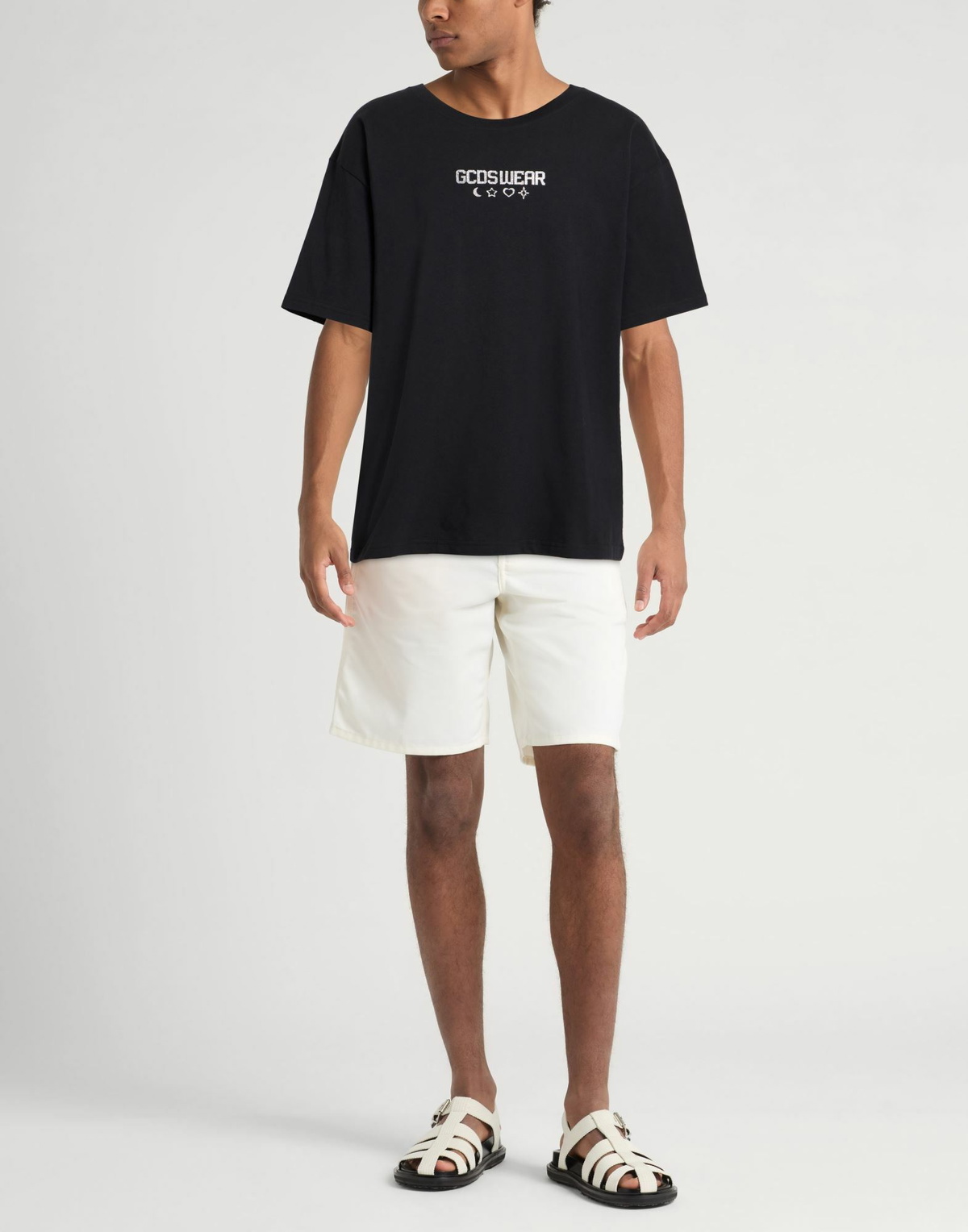 Gcds Mens T-shirt in Black