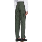 Bianca Saunders Green Jeff Split Cuff Trousers