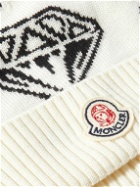 Moncler Genius - Billionaires Boys Club Logo-Appliquéd Wool-Jacquard Beanie