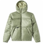 thisisneverthat Men's PERTEX® Recycled Down Jacket in Olive