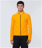 Moncler Grenoble Logo fleece ski jacket