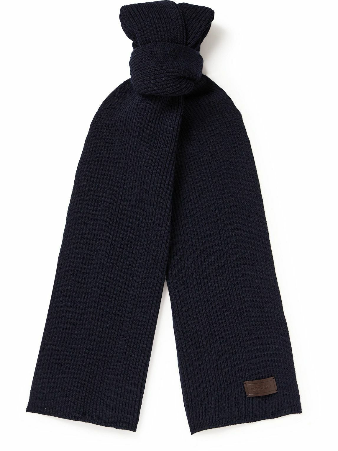 Canali - Ribbed Wool Scarf Canali