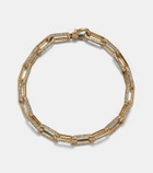 Shay Jewelry 18kt gold chain bracelet with diamonds