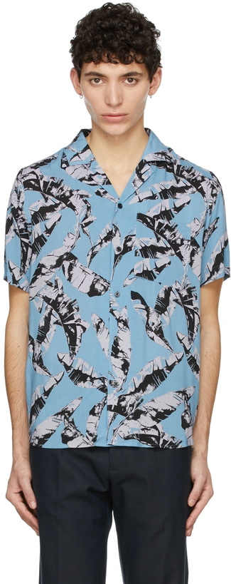 Photo: Hugo Blue Viscose Shirt