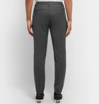 Incotex - Dark-Grey Tapered Wool-Blend Trousers - Dark gray