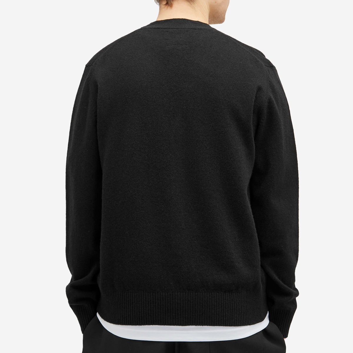Norse Standard Merino Lambswool Cardigan - Black