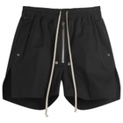 Rick Owens Men's Bela Boxers Shorts in Black