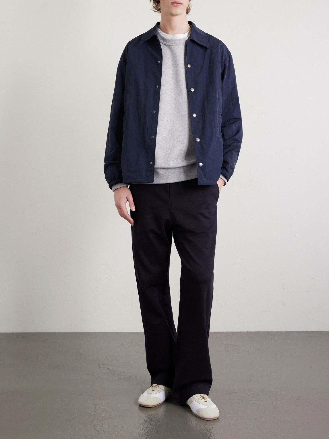 Dries Van Noten - Cotton-Jersey Sweatshirt - Gray