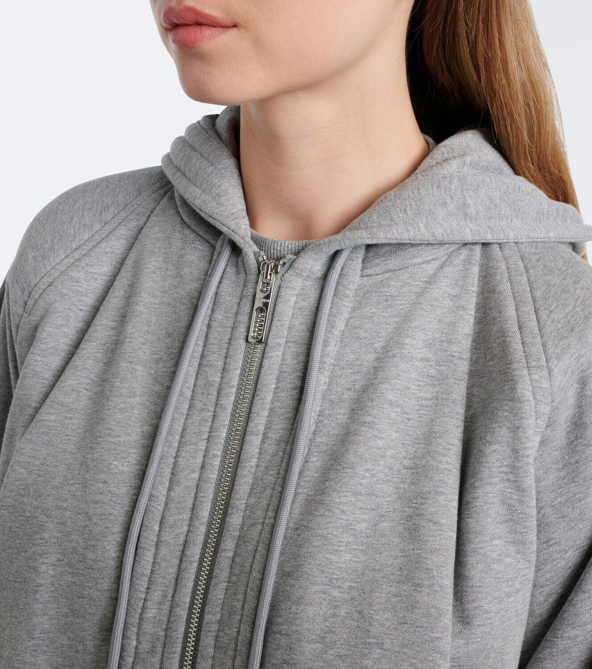 Sportmax Cotton-blend jersey hoodie