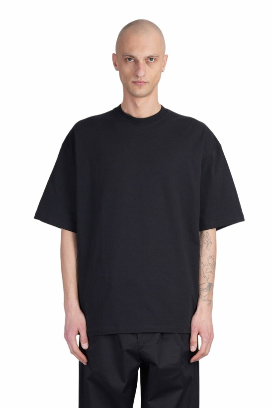Photo: DARKPARK Mick T-shirt In Black Cotton
