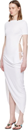 JACQUEMUS White 'The Sole' Maxi Dress