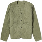 Save Khaki Men's Flight Quilted Liner Jacket in Olive