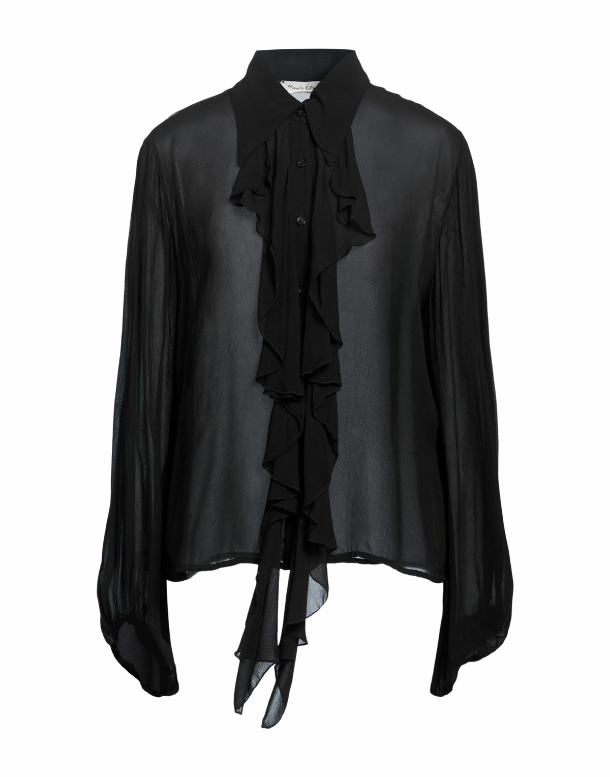 Manila Grace Womens Shirt in Black