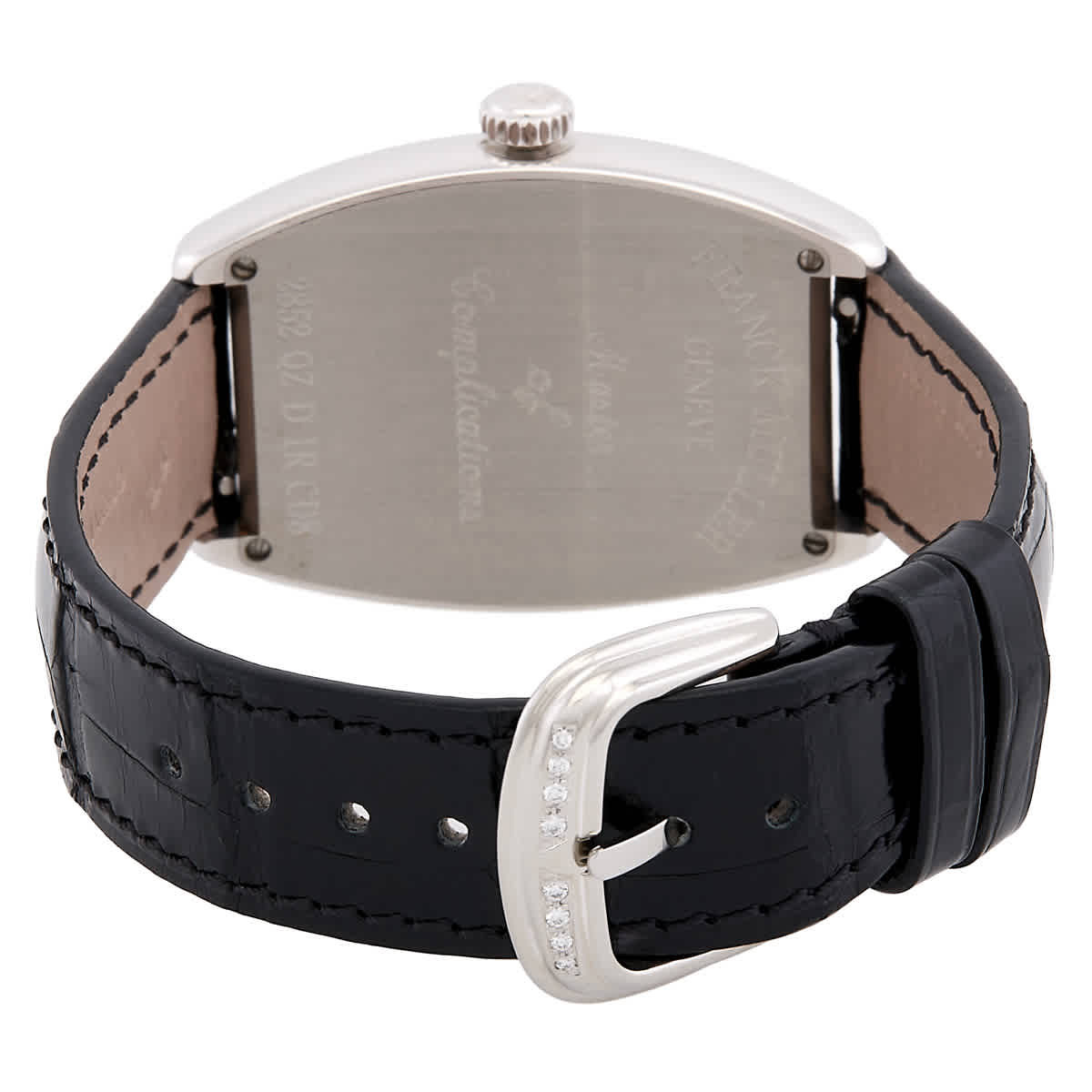 Franck Muller Cintree Curvex Quartz Diamond Unisex Watch 2852 QZ D 1R 8CD AC