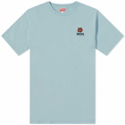 KENZO Paris Men's Kenzo Crest Logo T-Shirt in Sky Blue