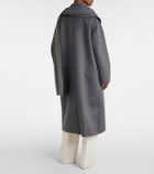 Róhe Scarf-detail wool and cashmere coat