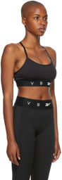 Reebok By Victoria Beckham Black T-Back Sports Bra