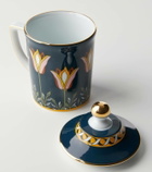 La DoubleJ Tyrrhenian Tulips porcelain mug