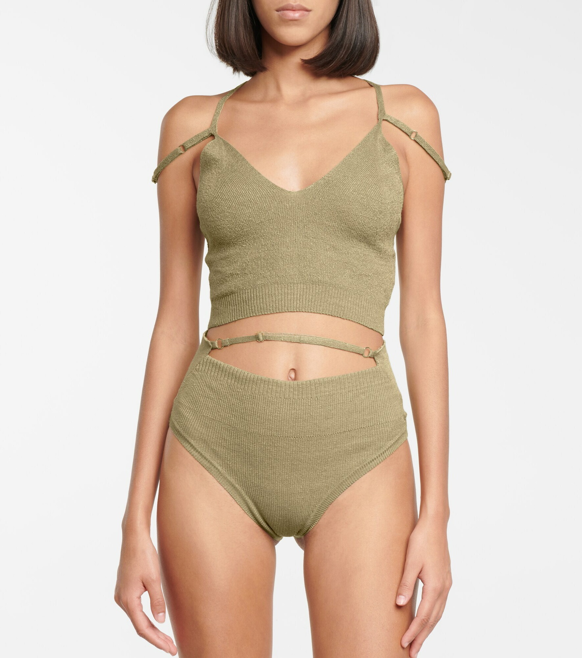 【Jacquemus】 La Culotte Picchu stretchリネンブレンド briefs Jacquemus - La Culotte Picchu stretch linen-blend briefs