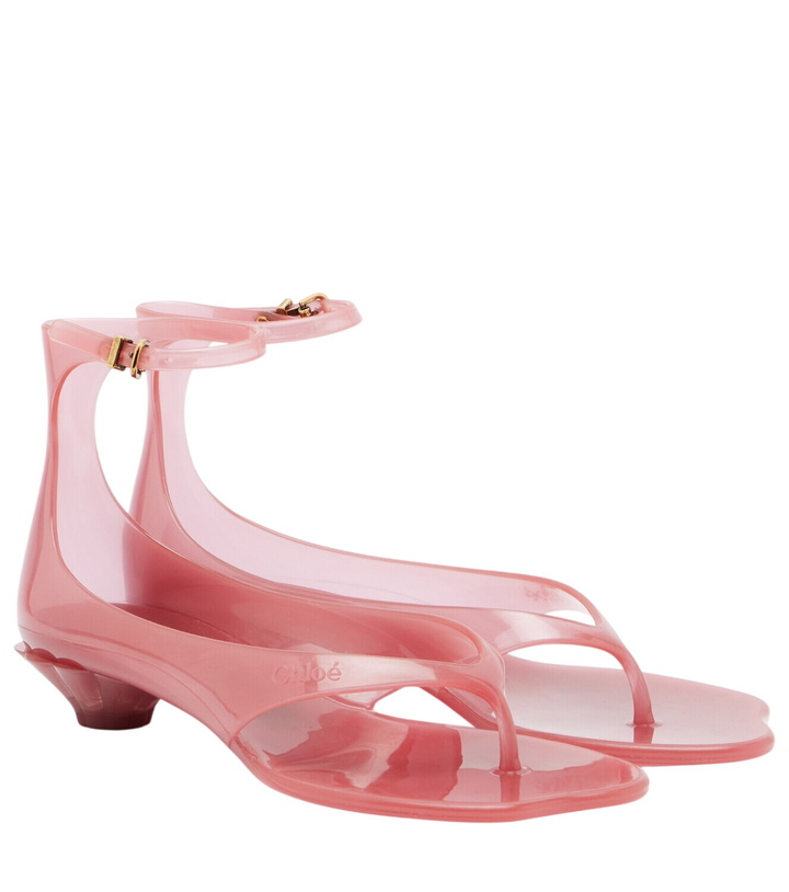 Photo: Chloé Chloé Jelly TPU thong sandals