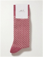 Mr P. - Birdseye Cotton-Blend Socks