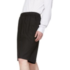 McQ Alexander McQueen Black Elasticized Shorts