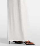 Adriana Degreas Halterneck jersey maxi dress