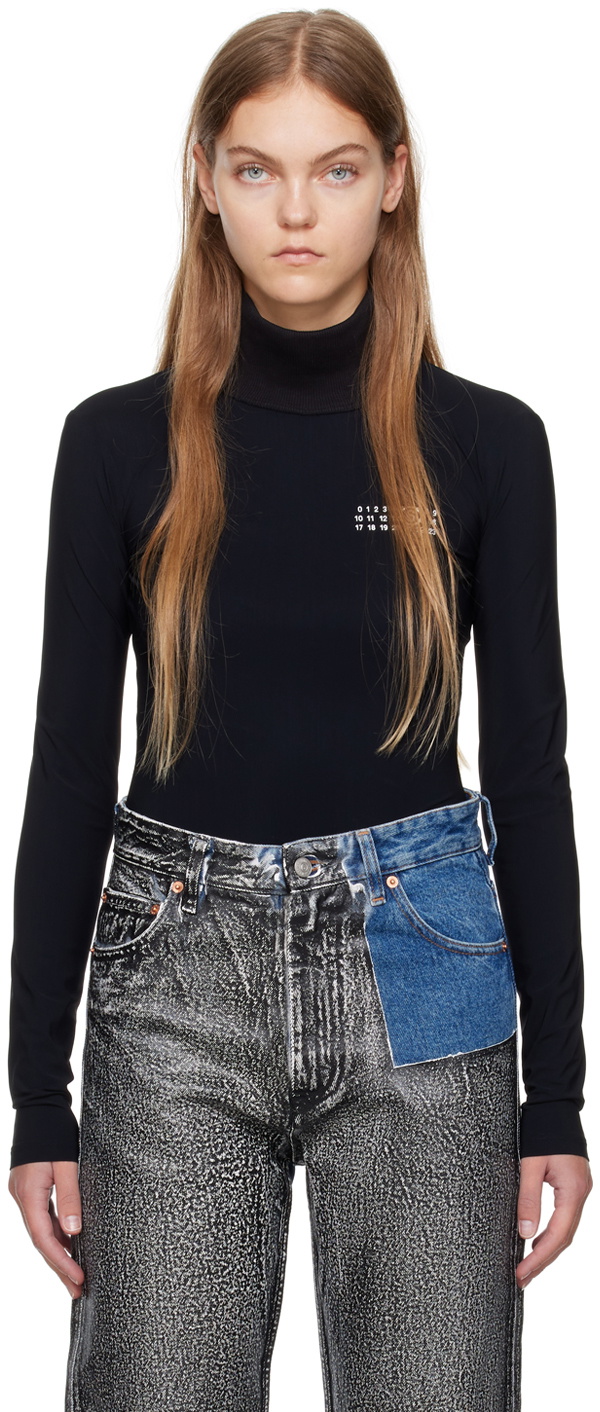 Maison Margiela Women Turtleneck Bodysuit