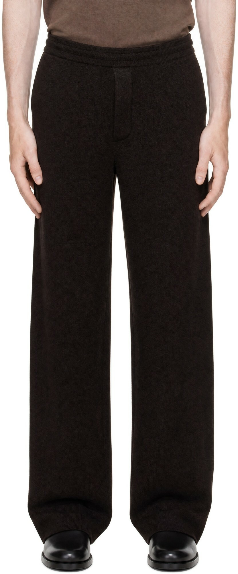 LISA YANG Brown Parker Trousers