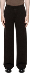 LISA YANG Brown Parker Trousers