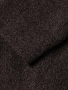 Small Talk - Brushed-Wool Jacket - Brown