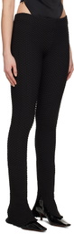 BEVZA Black Fish Scales Leggings
