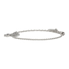 Vivienne Westwood Silver Ornella Double-Sided Pendant Bracelet