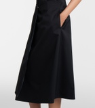 Loewe Deconstructed gabardine shirt dress