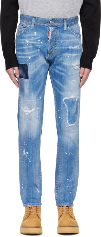 Photo: Dsquared2 Blue Cool Guy Jeans