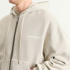 MKI Men's Uniform Zip Hoodie in Pigment Cement