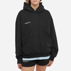 Pangaia 5 Logo Hoody in Black