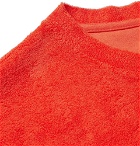 Theory - Structure Pima Cotton-Terry T-Shirt - Bright orange