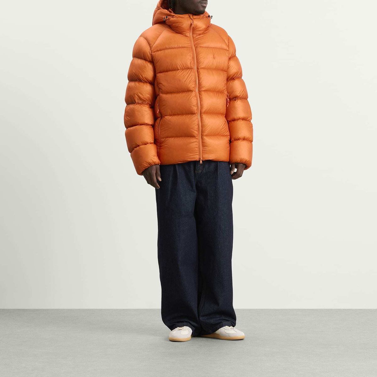 Polo Ralph Lauren Men's Down Jacket in Coastal Orange