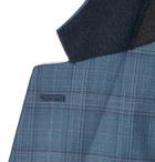 Paul Smith - Blue Soho Slim-Fit Prince of Wales Checked Wool Suit Jacket - Blue