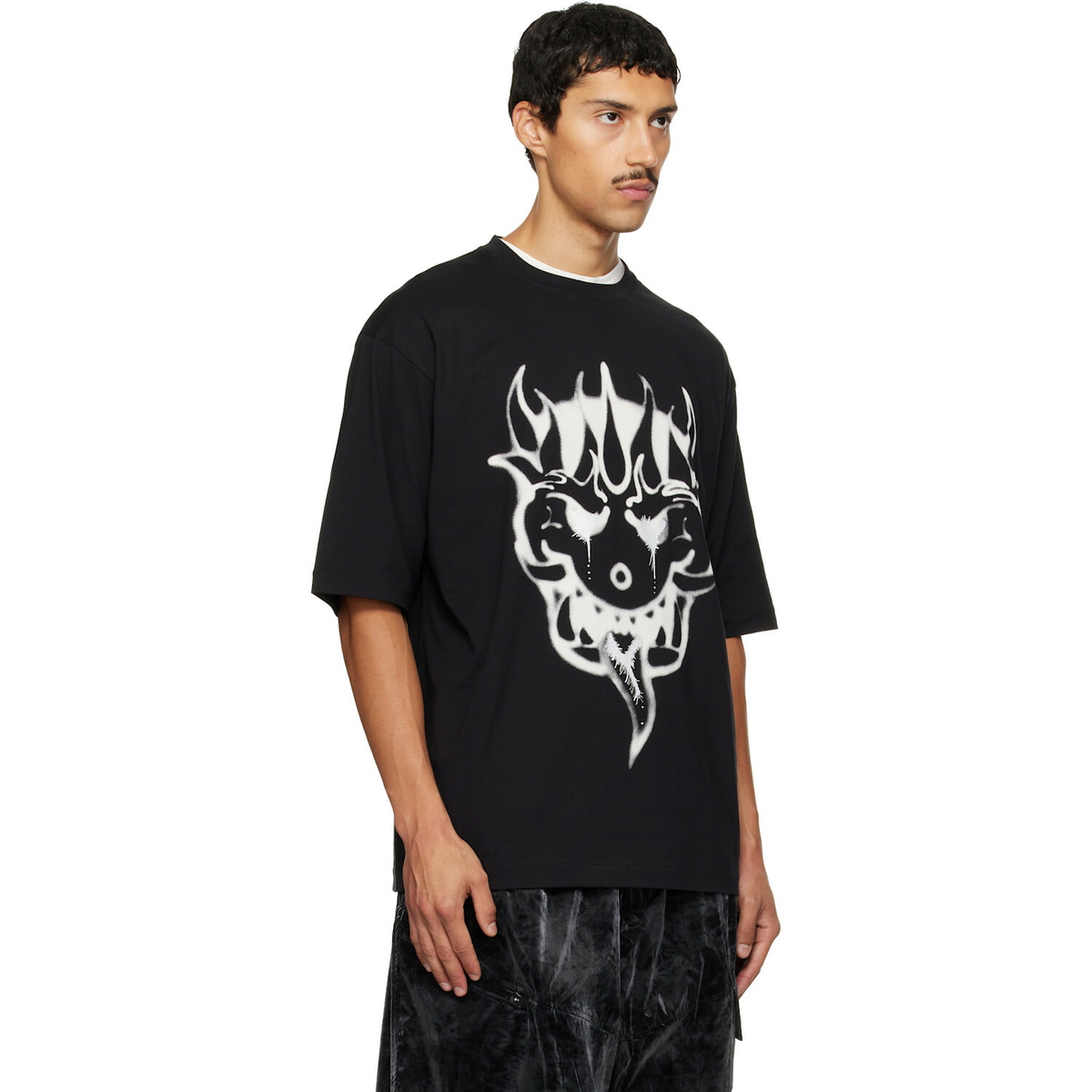 Y-3 Black Chito Edition Graphic Short Sleeve T-shirt
