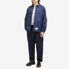 WTAPS Men's 07 Boa Lined Coach Jacket in Navy
