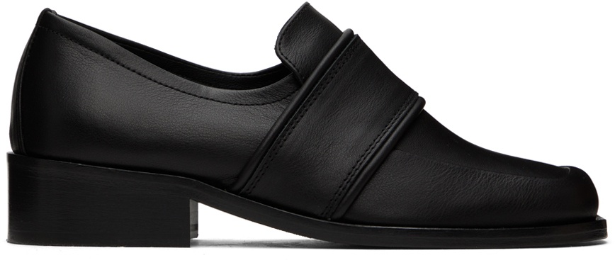Photo: BY FAR Black Cyril Loafers