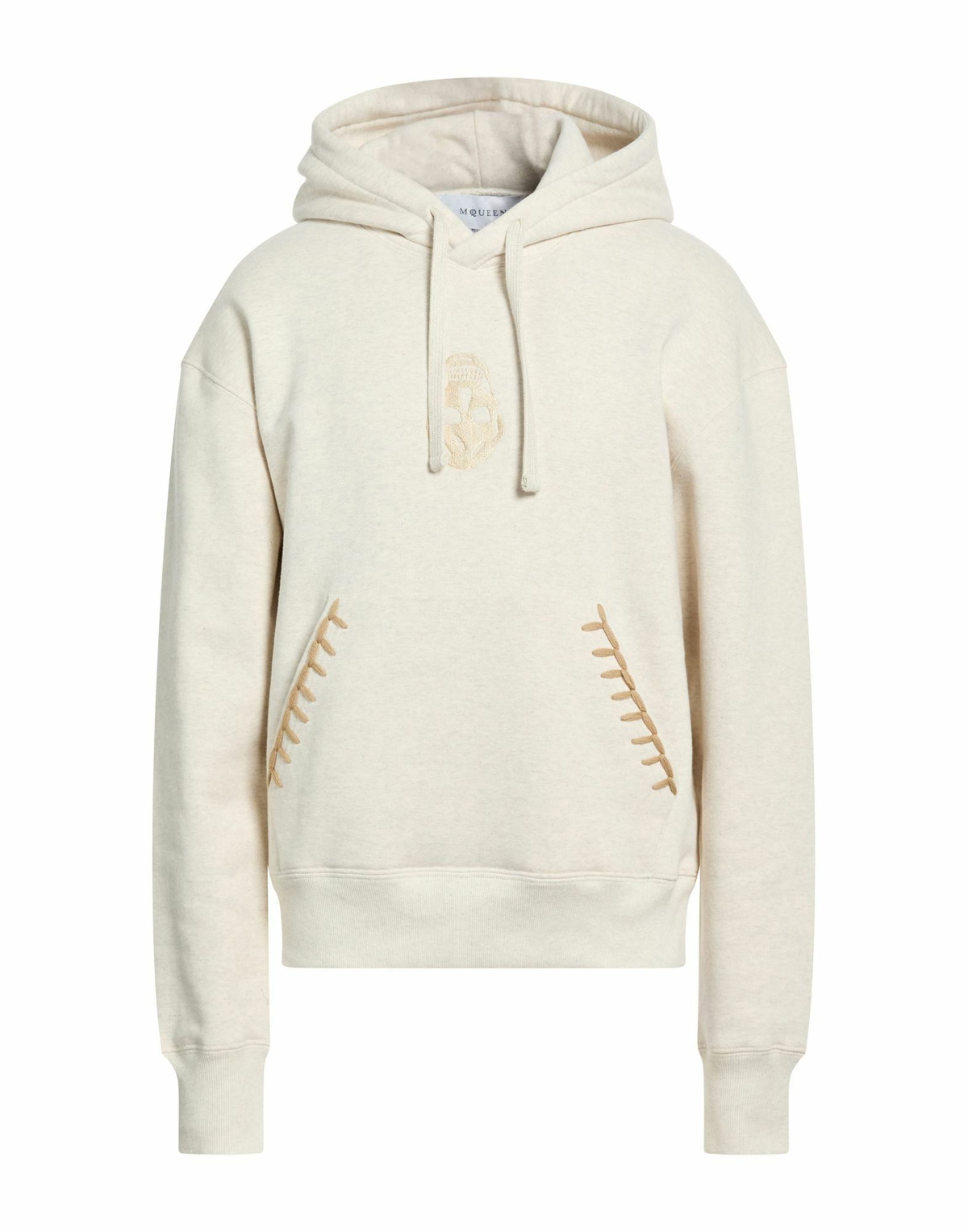 Mcqueen Mens Sweatshirt in Beige