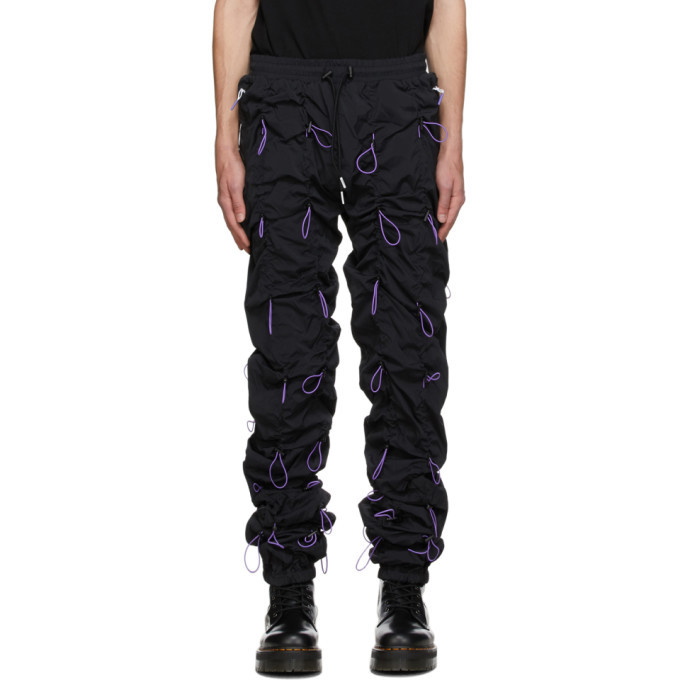 Photo: 99% IS Black and Purple Gobchang Lounge Pants