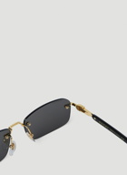 GG Rapper Sunglasses in Black